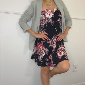 EUC - Ann Taylor Summer Blazer in Aquamarine - 0P